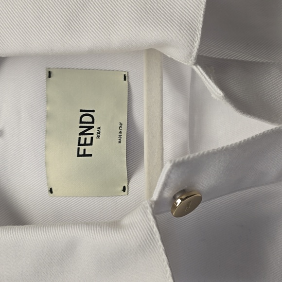 Fendi Denim Vest - Picture 2 of 6